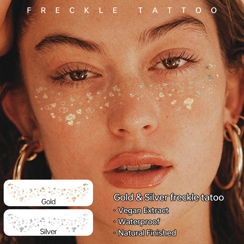 GOLD & SILVER FACE FRECKLES