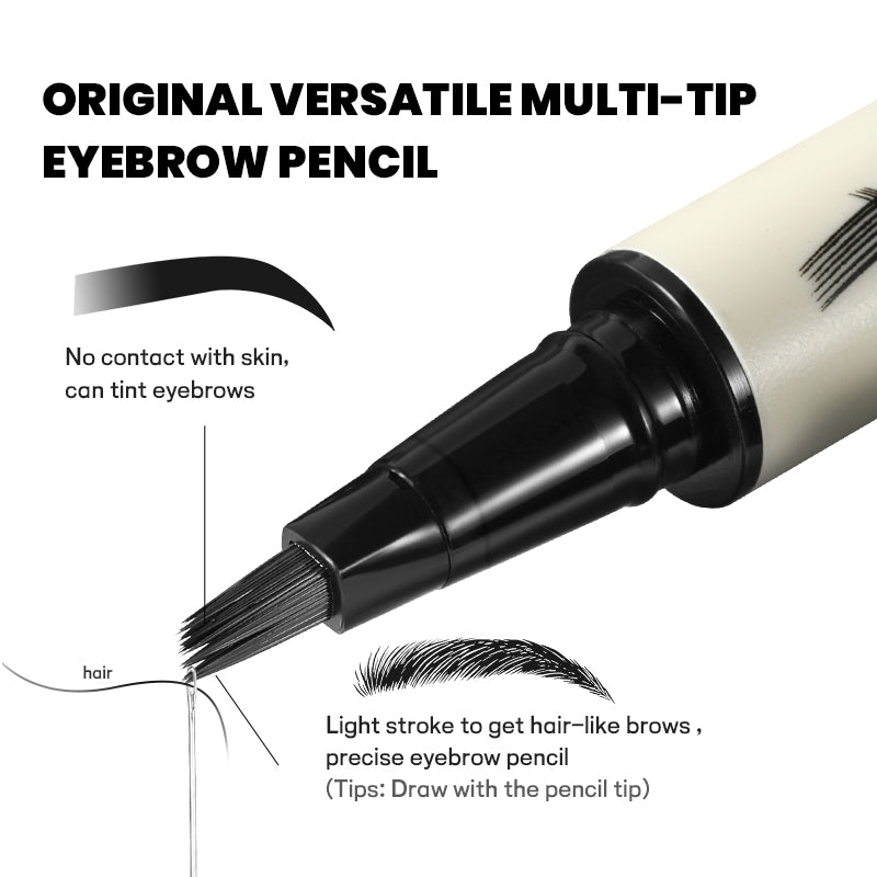 square angled brush tip liquid brow pen