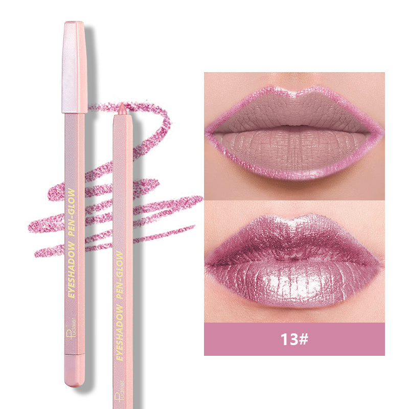 Glitter lipliner pencil