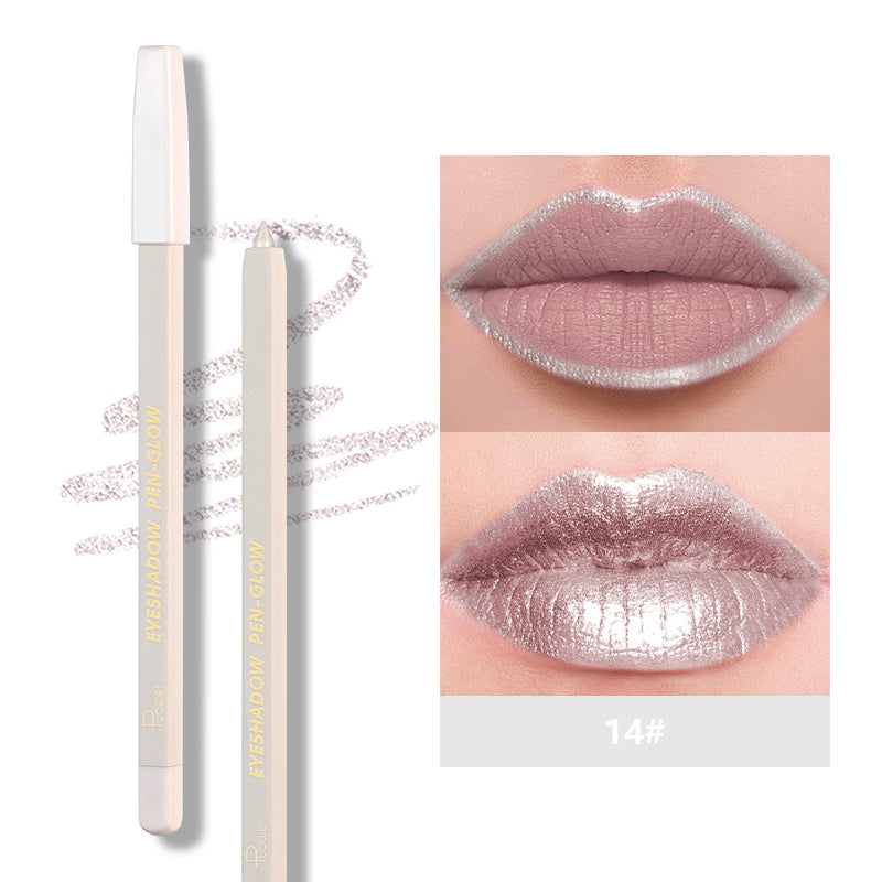 Glitter lipliner pencil