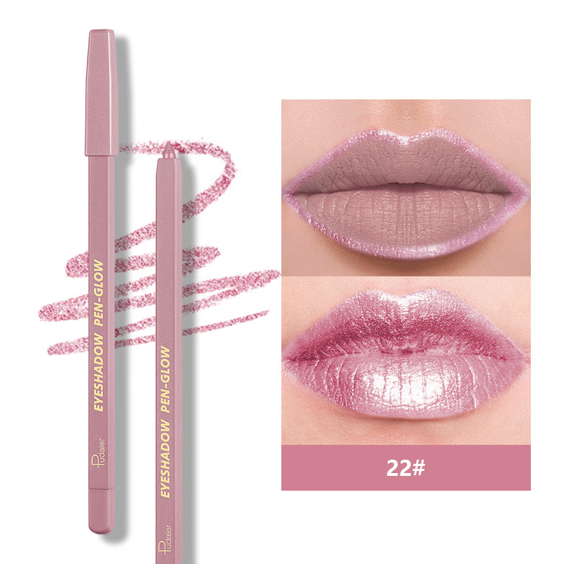 Glitter lipliner pencil