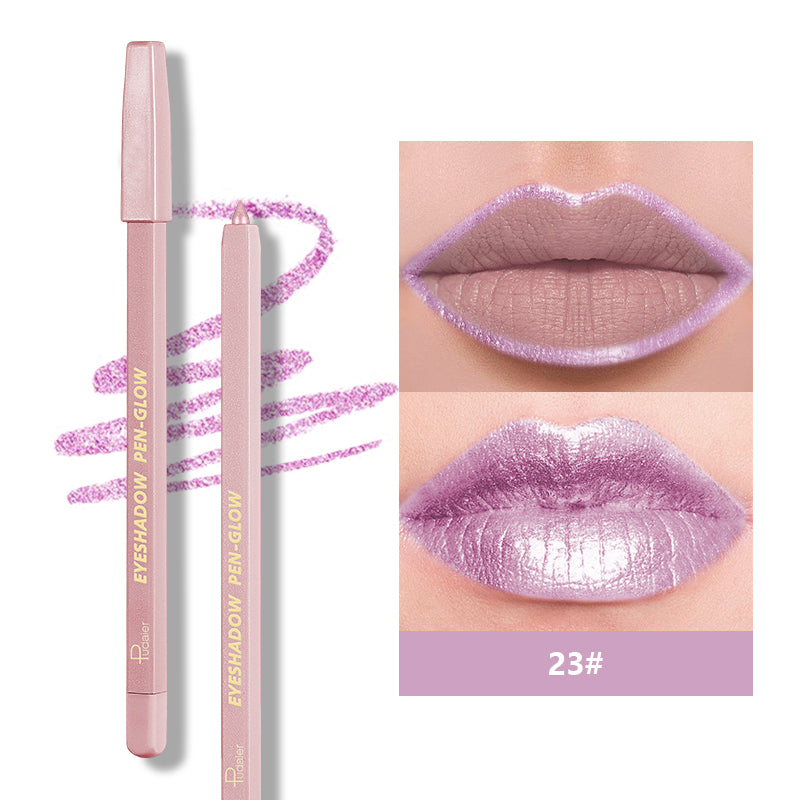 Glitter lipliner pencil